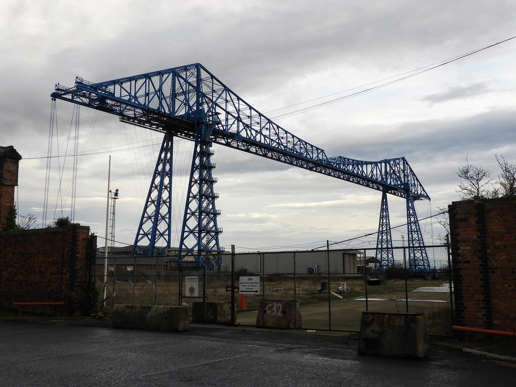 Middlesbrough Transporter Bridge Built by Sir William Arro… Flickr
