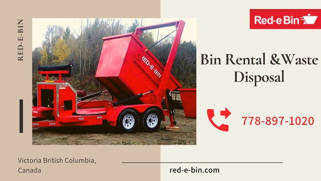Bin Rental & Waste Disposal Victoria BC RedEBin Flickr