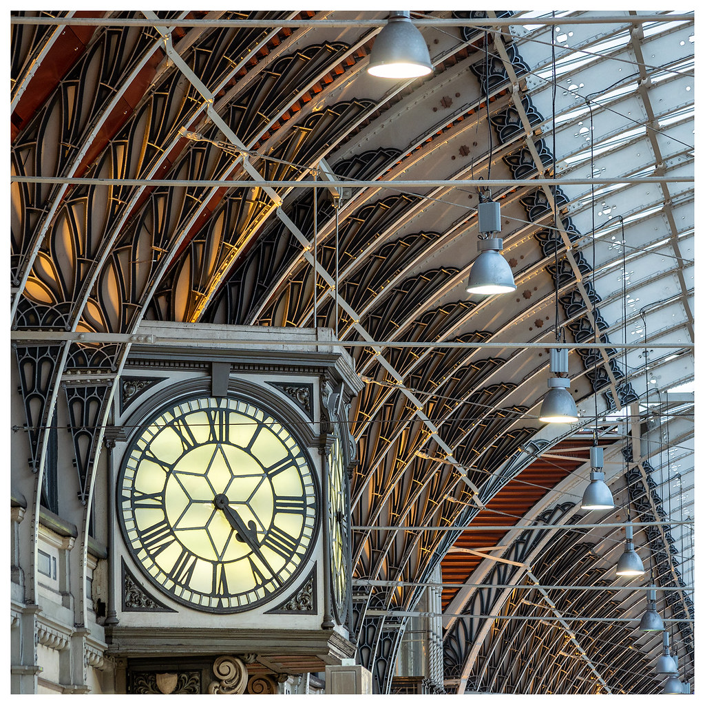 Paddington Station Clock Up to London for a wander. Flickr