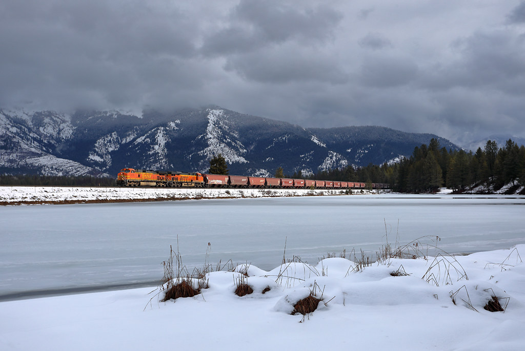 Elevation of Noxon Reservoir, Montana, USA Topographic Map Altitude Map