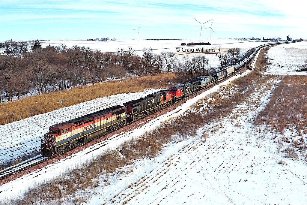 BCOL 4617 Westbound U7099131 East of Masonville IA Flickr