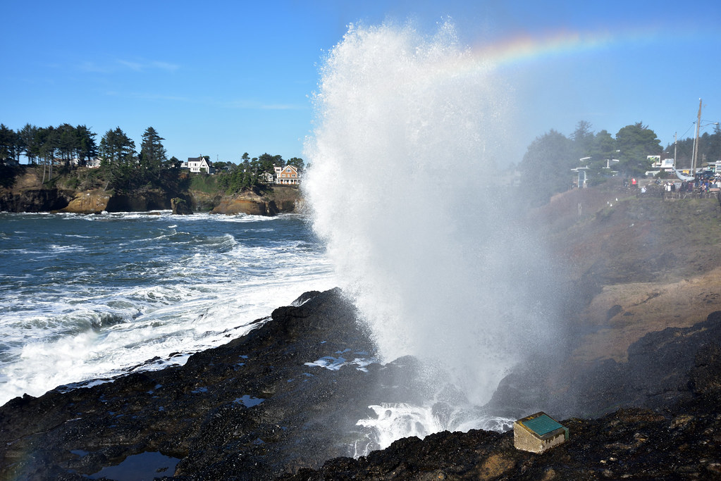 Spouting Horn, Depoe Bay, Oregon 1 We had a “King Tide” al… Flickr