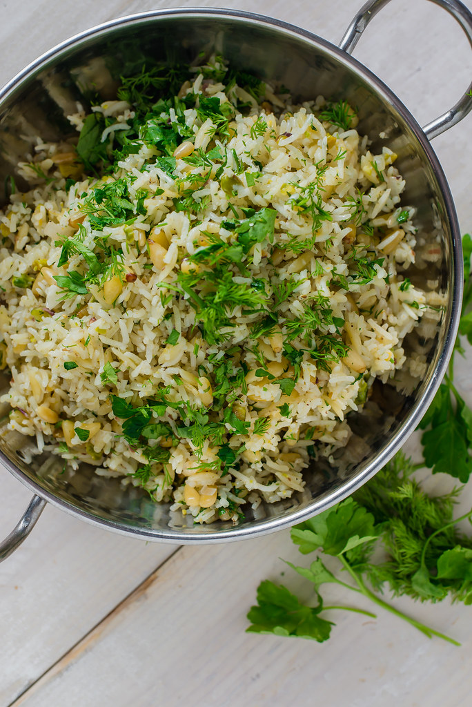 Lemon Rice Pilaf with Dill and Pistachios The Little Ferraro Kitchen