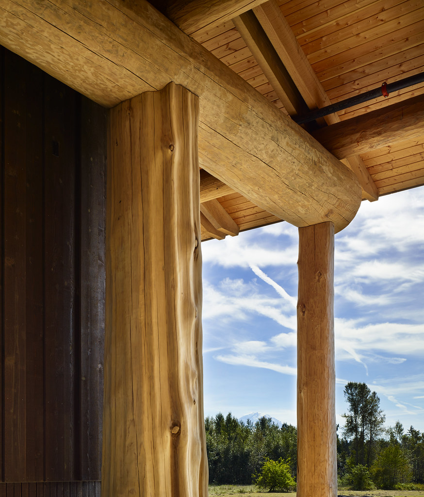 Muckleshoot Smokehouse Lodge Caribou Creek Log Homes Flickr