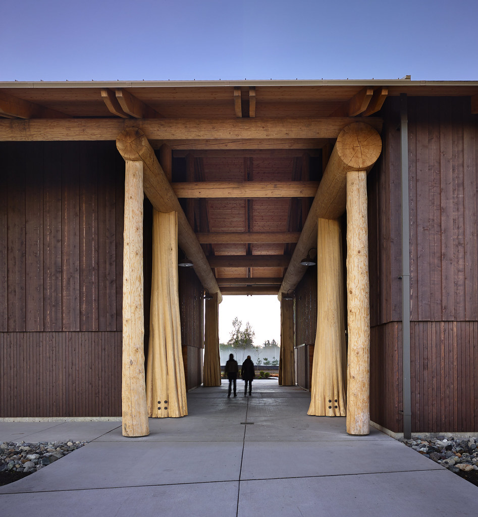 Muckleshoot Smokehouse Lodge Caribou Creek Log Homes Flickr