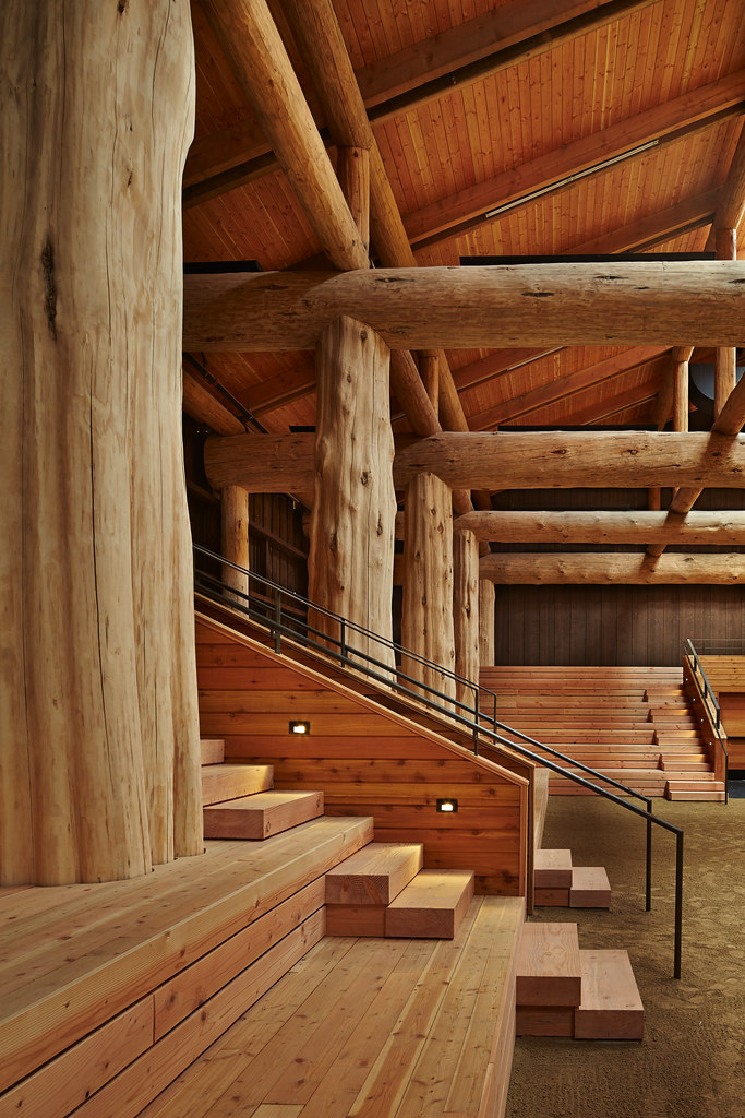 Muckleshoot Smokehouse Lodge Caribou Creek Log Homes Flickr