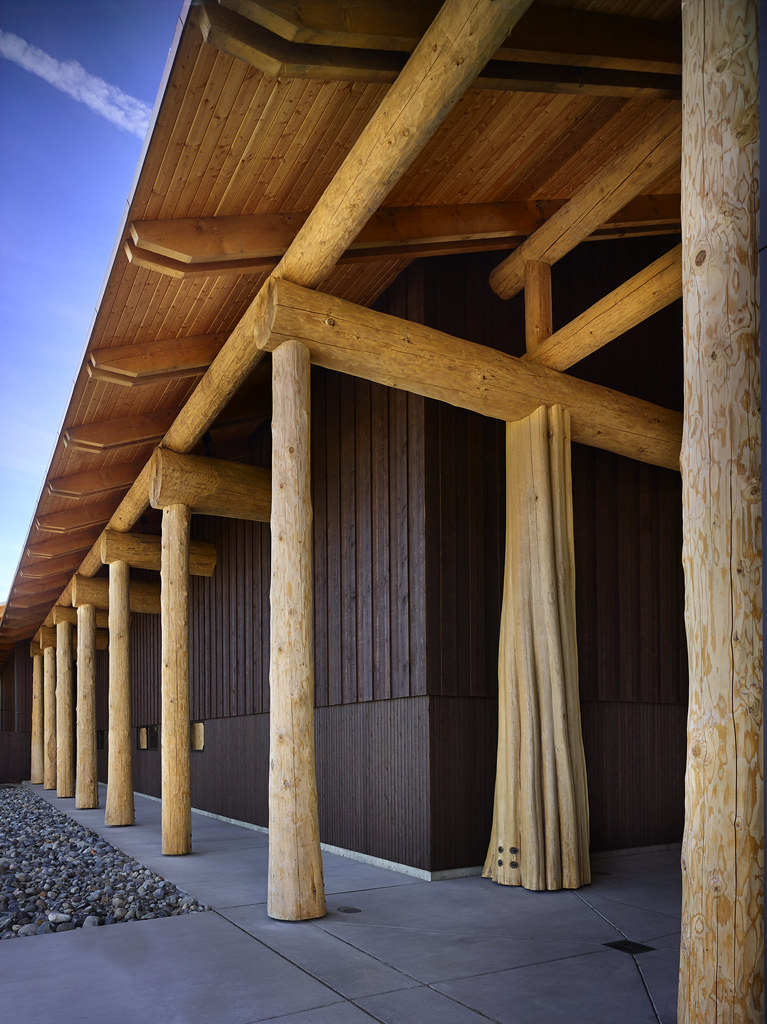 Muckleshoot Smokehouse Lodge Caribou Creek Log Homes Flickr