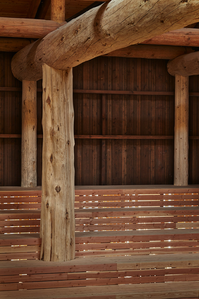Muckleshoot Smokehouse Lodge Caribou Creek Log Homes Flickr