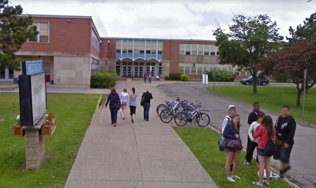 Original awning streetview Westmount Secondary School Flickr