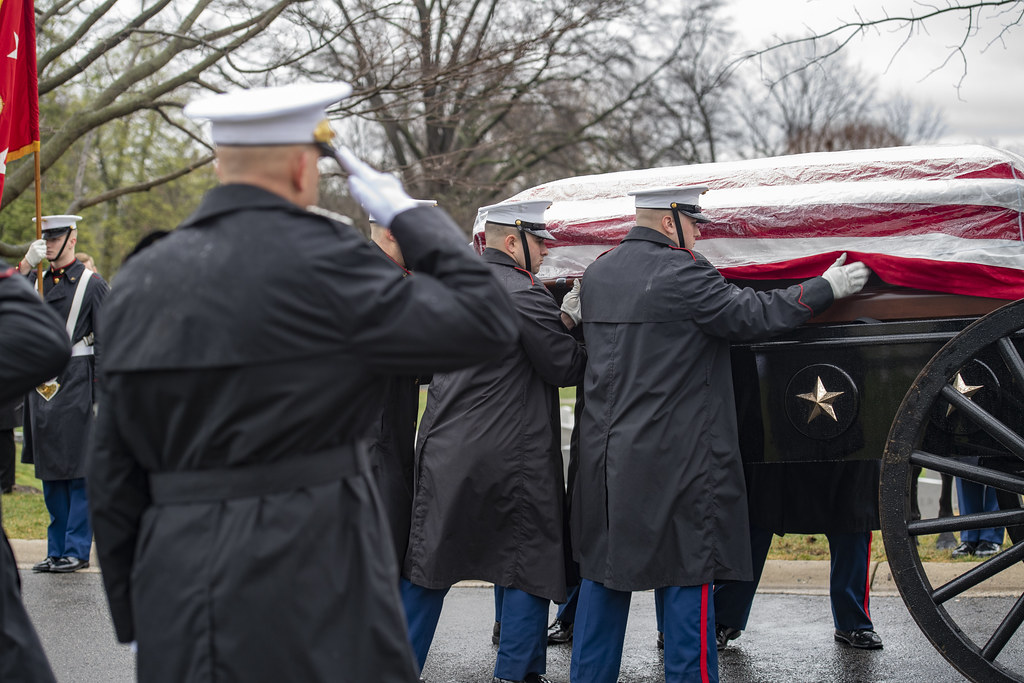 Military Funeral Honors with Funeral Escort are Conducted … Flickr