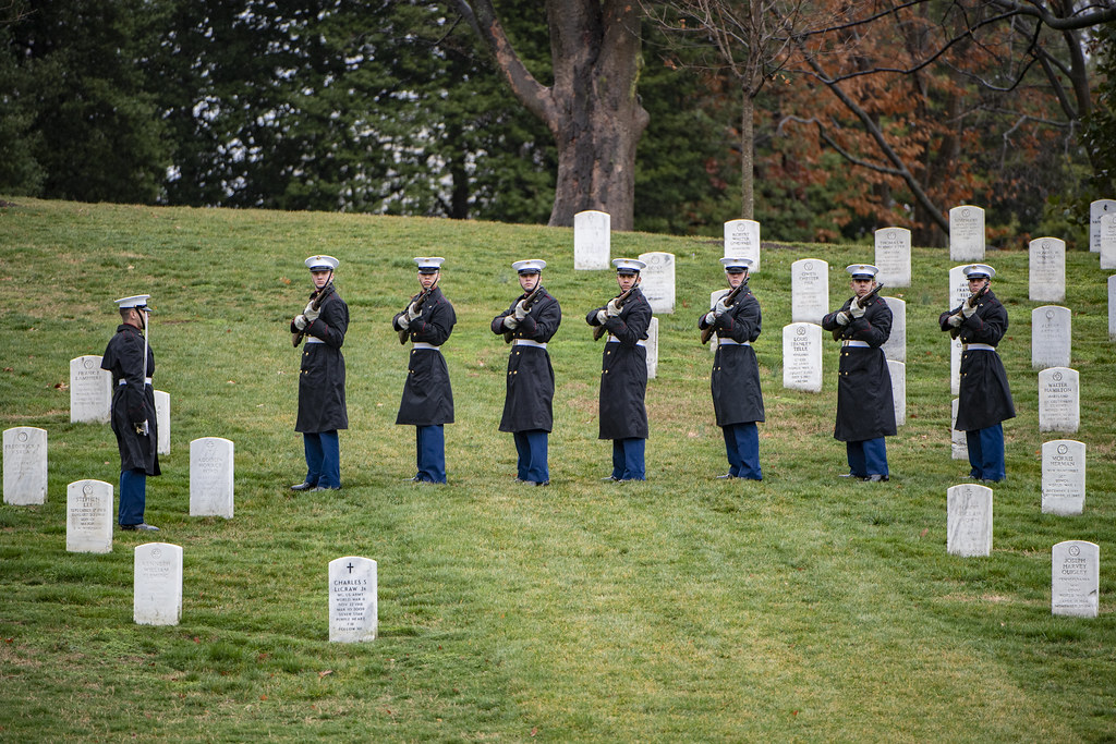 Military Funeral Honors with Funeral Escort are Conducted … Flickr