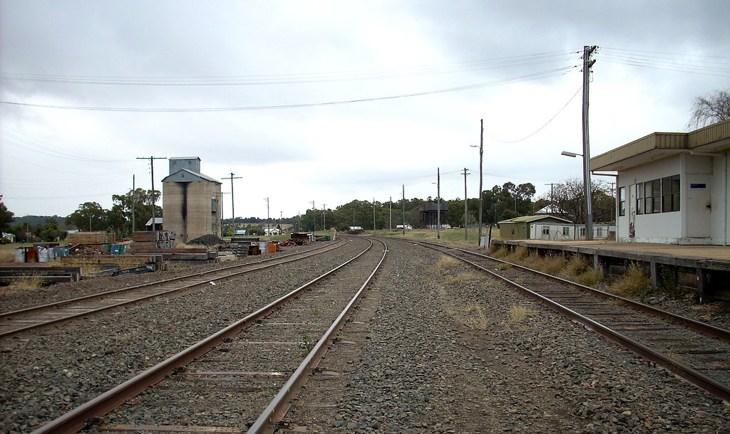 Binnaway Yard, Binnaway, NSW. dunedoo Flickr