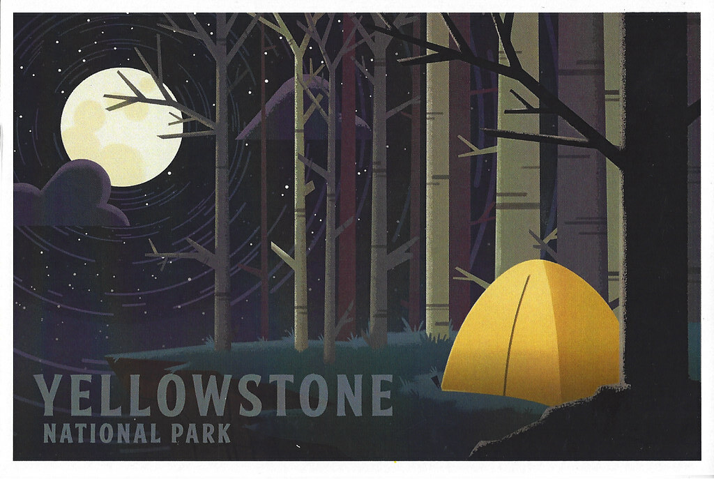 Yellowstone Camping Lantern Press Veeder73 Flickr