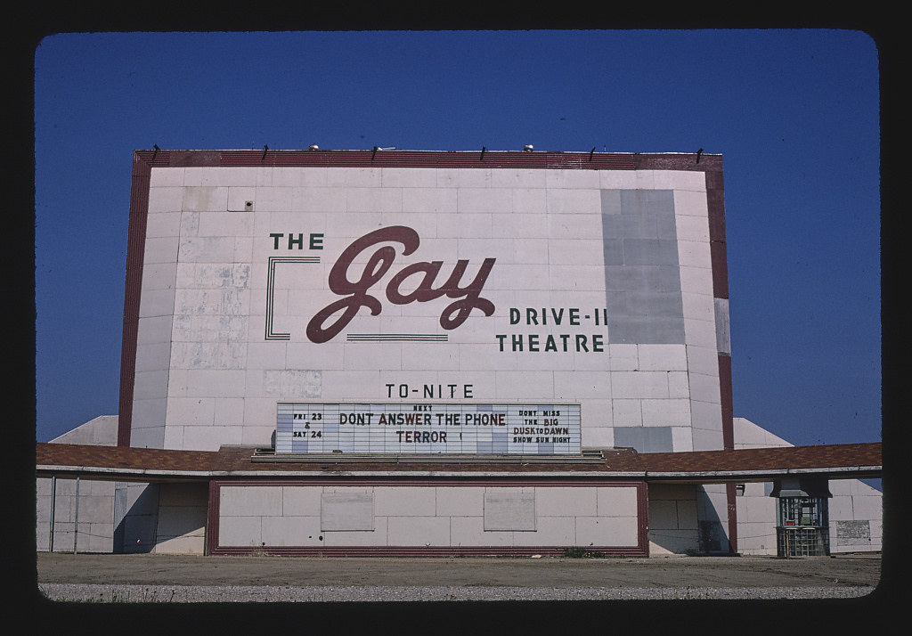The Gay drivein Theater, Route 35, Worthington, Minnesota… Flickr