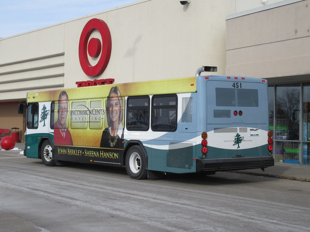 Janesville Transit System 451 Operated by Janesville Tran… Flickr