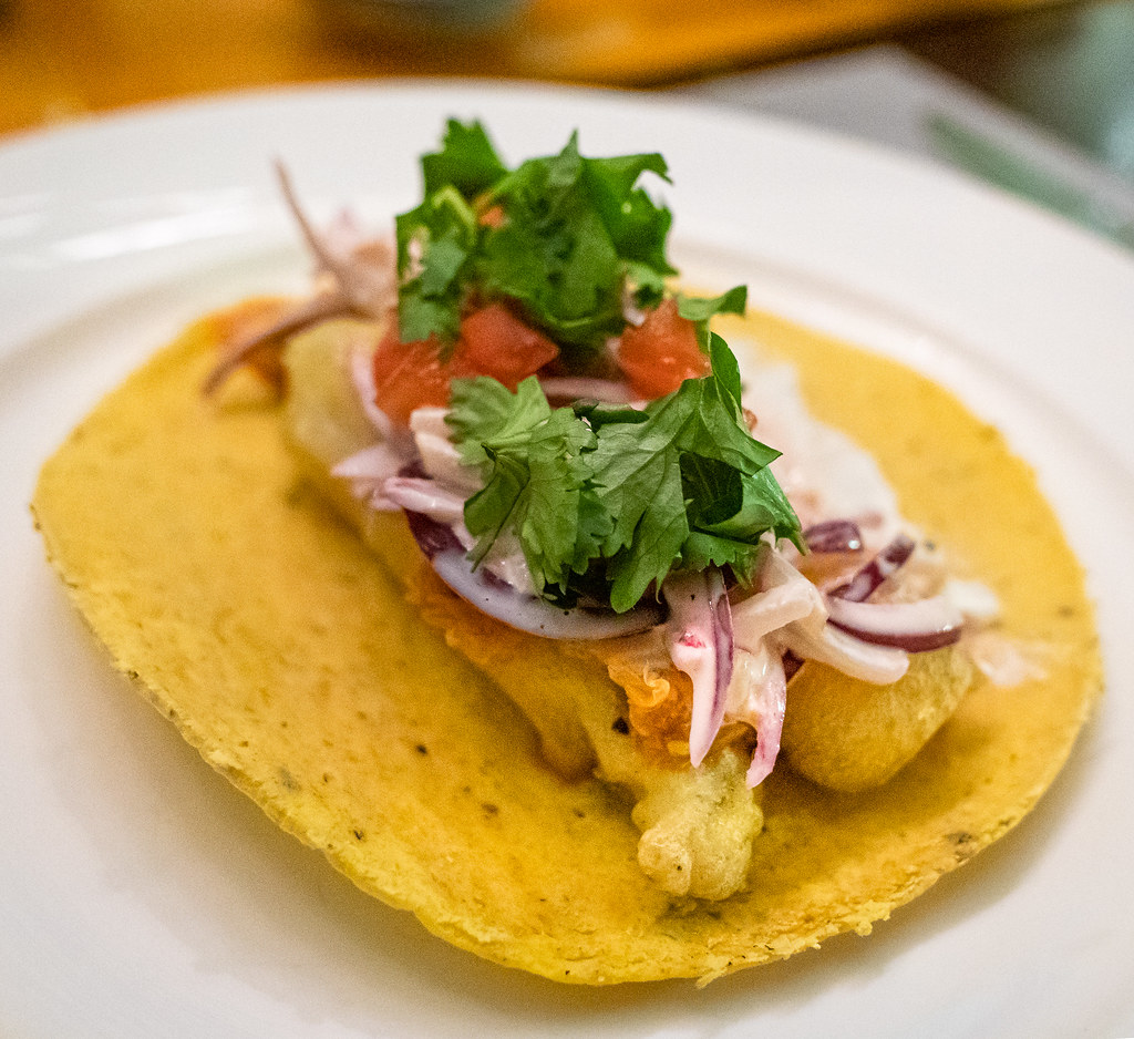 Sea Bass Tacos From Judy Joo's Korean Soul Food with a Kim… Flickr