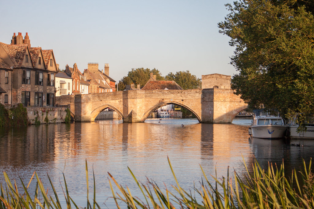 UK, Cambridgeshire St Ives Bridge in the autumn a photo on Flickriver