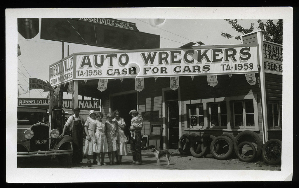 Russellville Auto Wreckers Portland, Oregon, 1932 Flickr