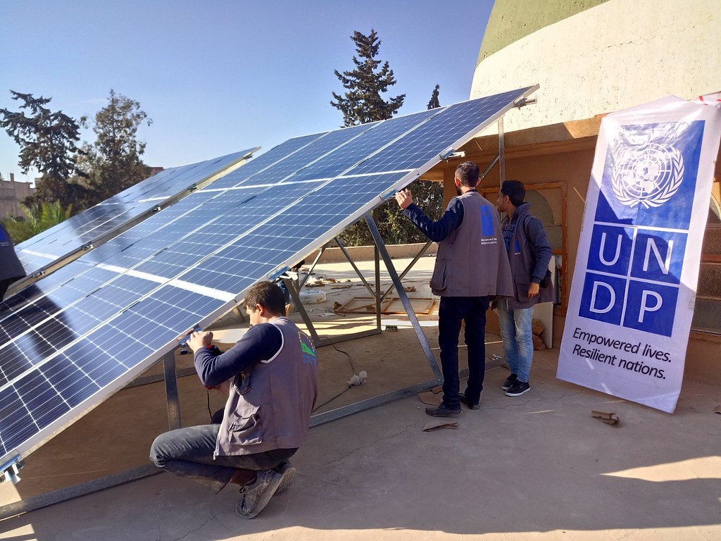 Renewable energy_Health Center powered by Solar units_Dier… Flickr