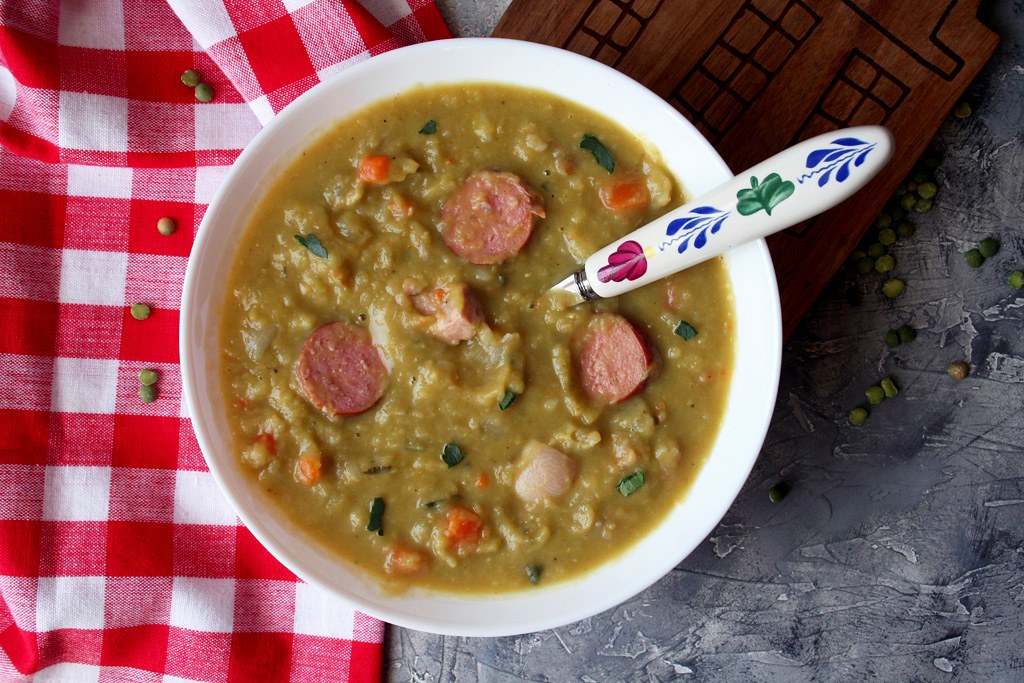 Dutch Split Pea Soup / Hollandse Erwtensoep (Snert) The Glutton Life