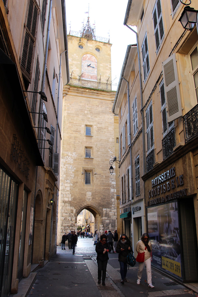 AixenProvence Tour de l'Horologe Centreville Rue Ga… Flickr