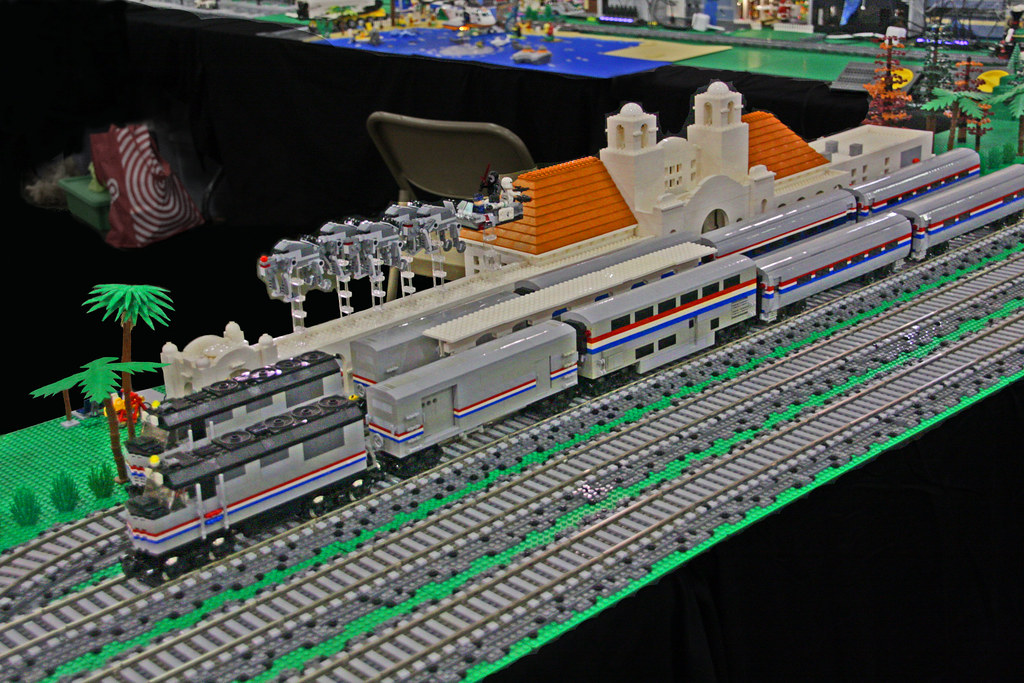 Scale Model AMTRAK Train, TRAIN SHOW, FL State Fairgrounds… Flickr