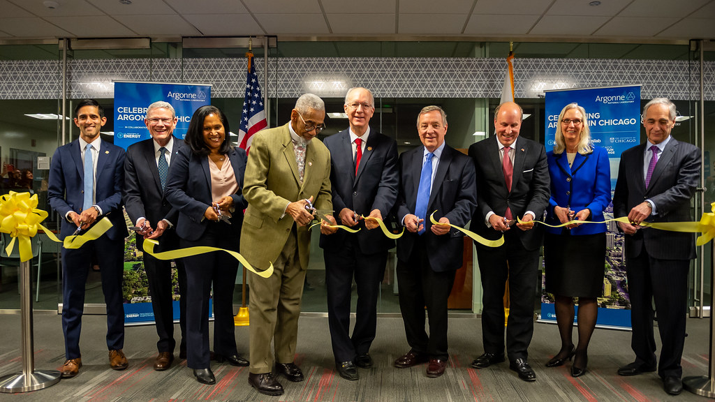 Grand Opening Argonne's New Chicago Offices (from left) S… Flickr