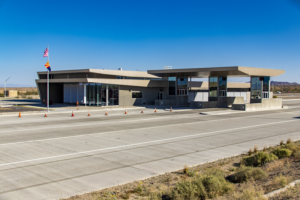 Ehrenberg Port of Entry ADOT; Arizona Department of Transp… Flickr
