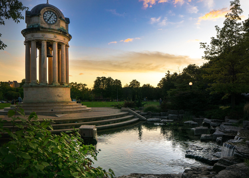 Clock Tower Victoria Park Kitchener The clock tower, mov… Flickr