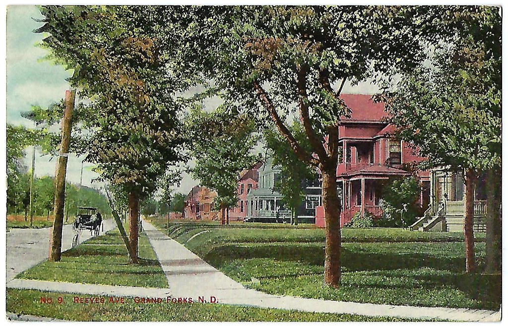 Reeves Ave. Grand Forks, N.D. View of what is known presen… Flickr