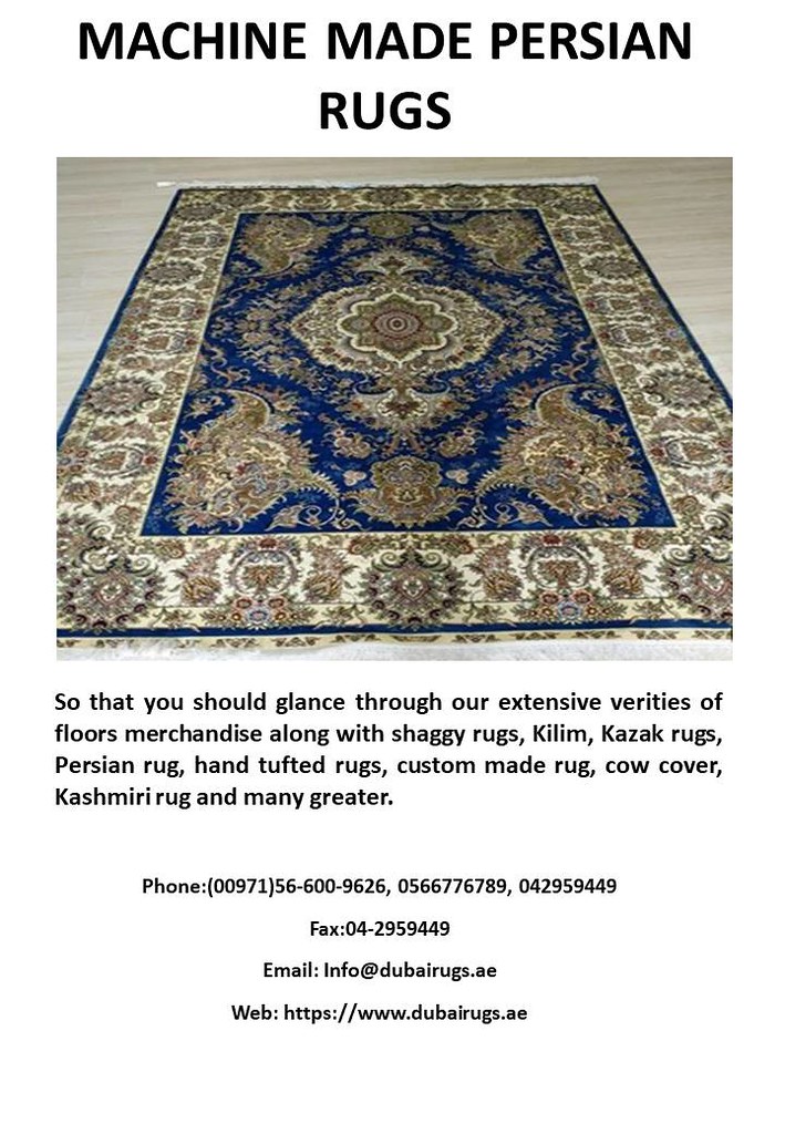 Machine Made Persian Rugs In Dubai Abu Dhabi Rugs has a la… Flickr