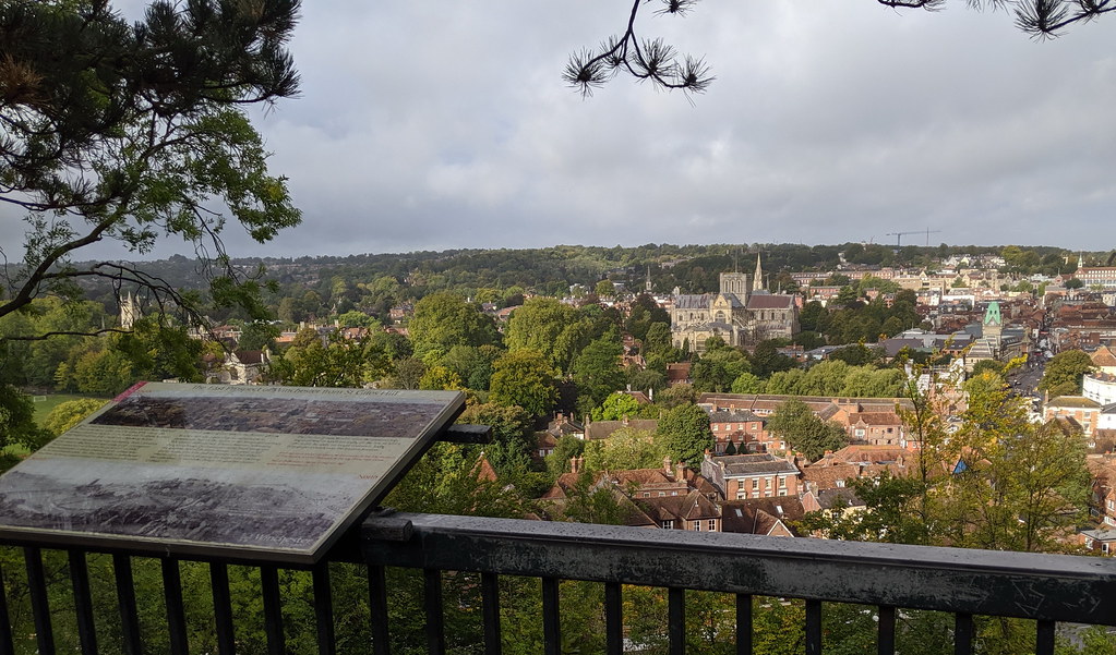 Winchester From St Giles Hill Henry Burrows Flickr