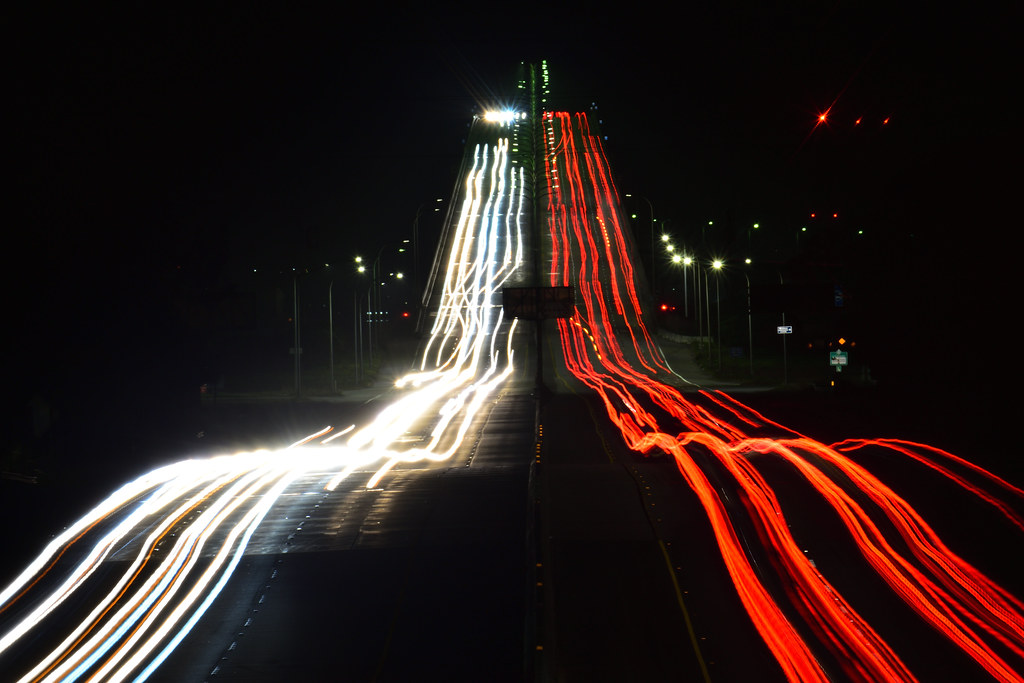San Mateo Bridge Looking east along Hwy 92 from Foster Cit… Flickr