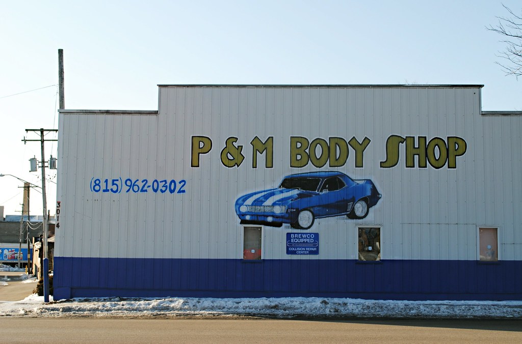 P&M Body Shop, Rockford Cragin Spring Flickr