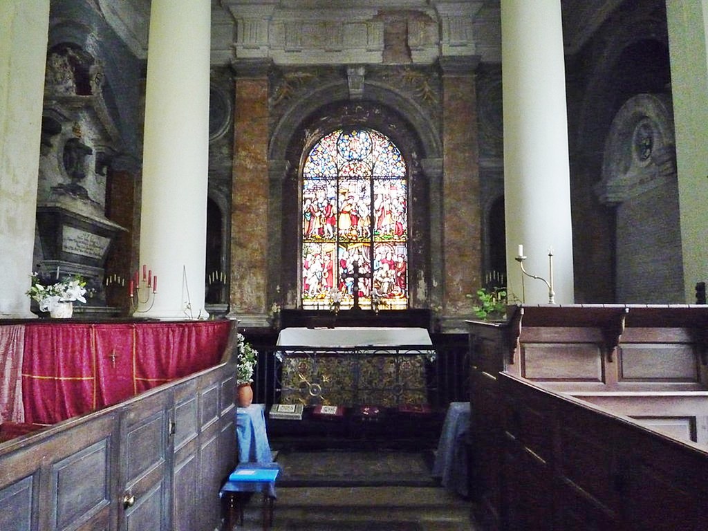 Stoke Edith , Herefordshire Looking east down the nave & c… Flickr