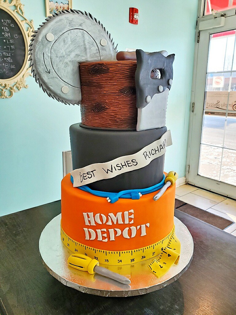 Home Depot cake Simply Sweet Creations Flickr