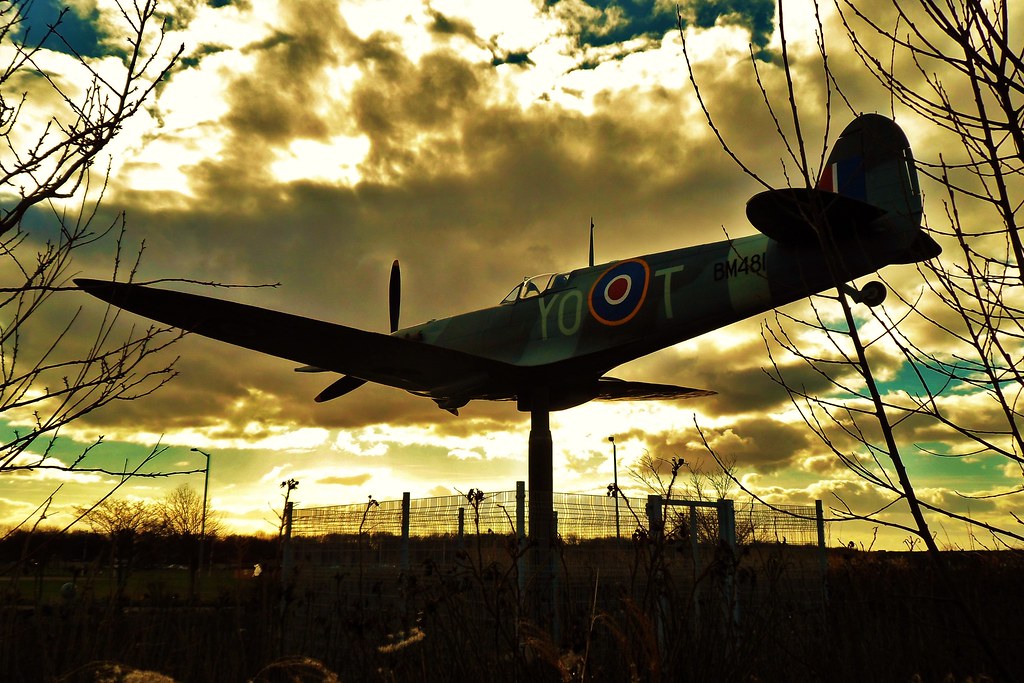 Spitfire in Thornaby (2014) Tony Winward Flickr