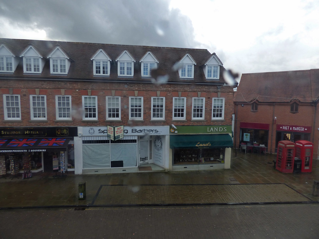 Henley Street from The MAD Museum in StratforduponAvon Lands a