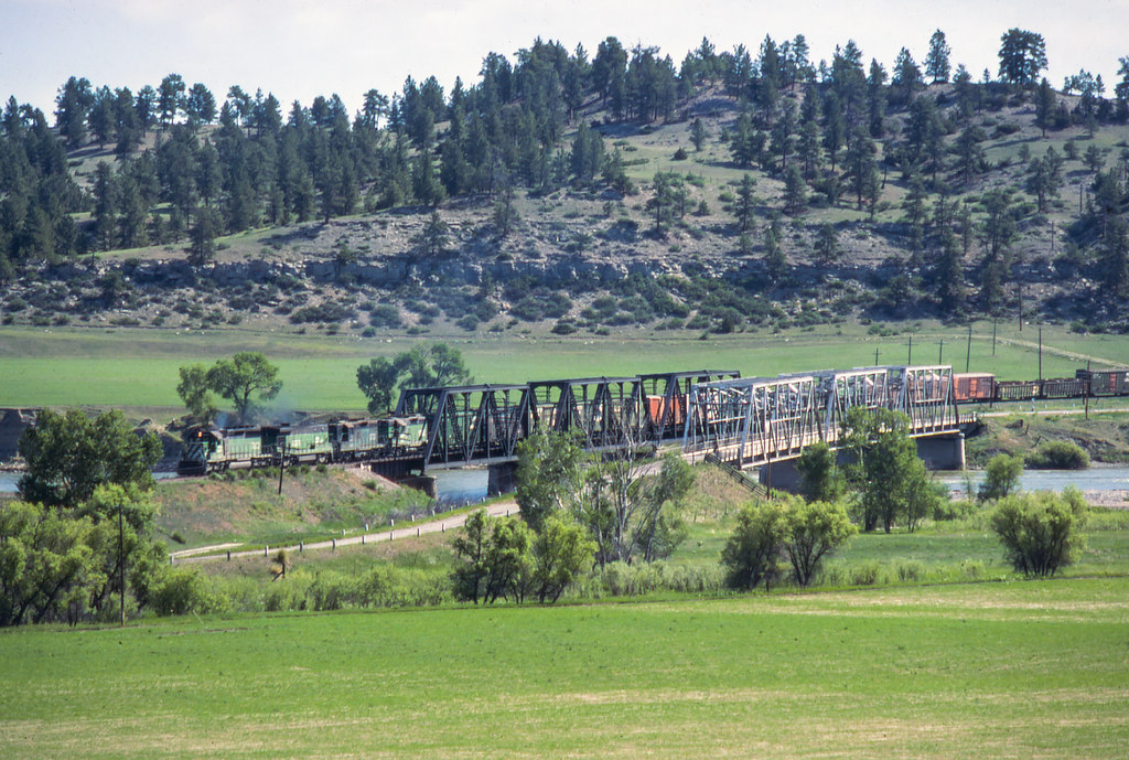 BN 7022 Reed Point, Montana D L. Zeutschel Photo Andrew … Flickr