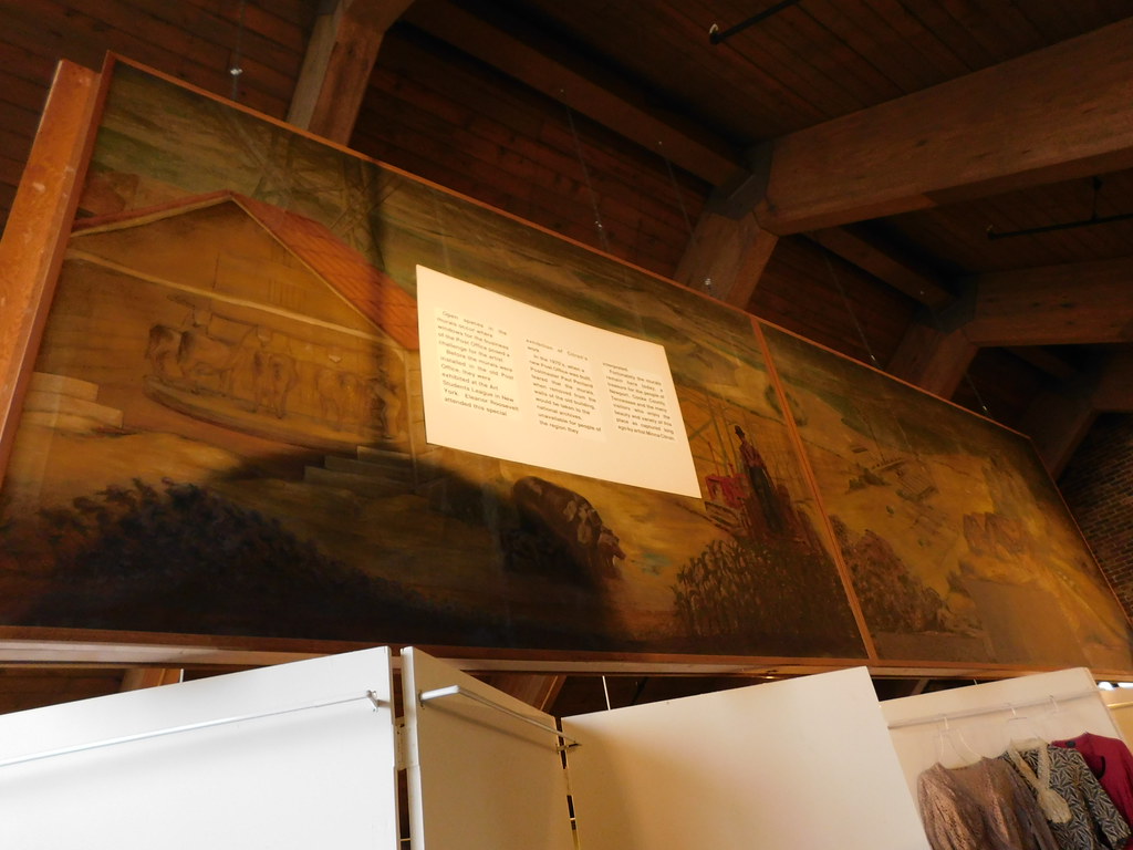 Newport TN Post Office Mural New Deal mural consisting of … Flickr