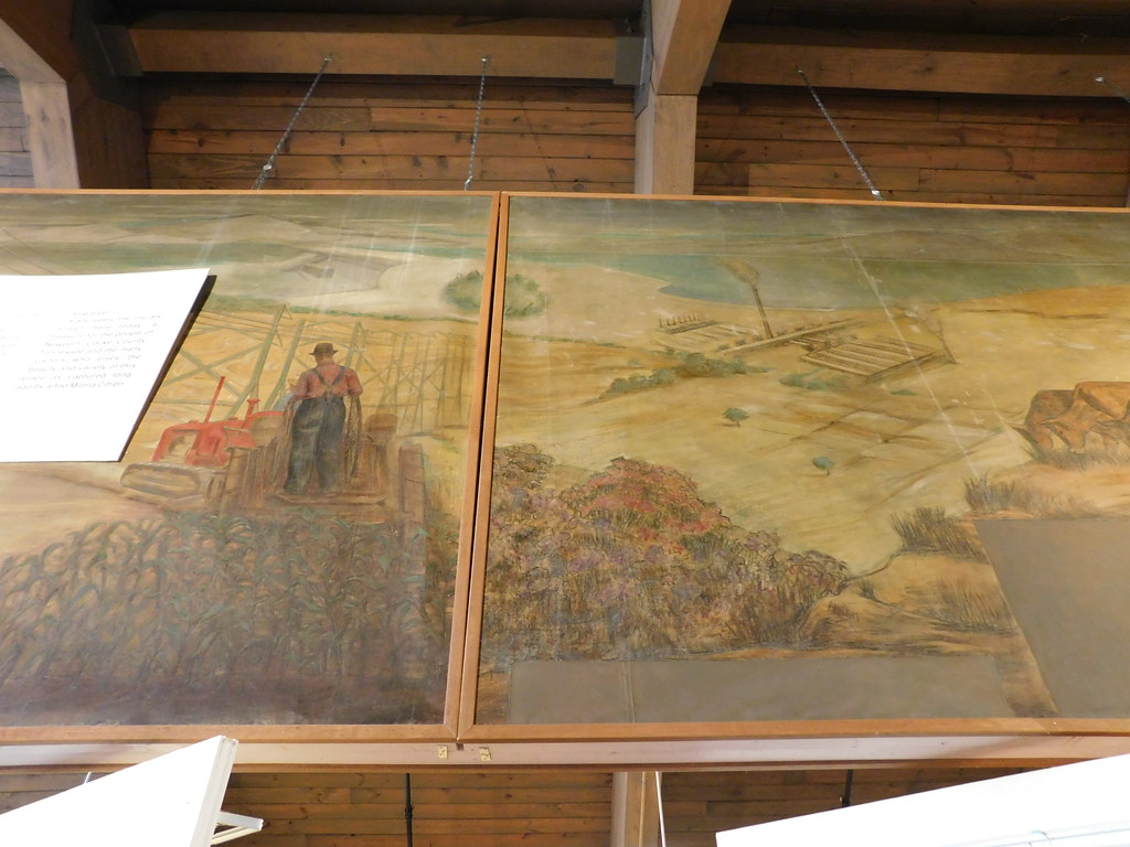 Newport TN Post Office Mural New Deal mural consisting of … Flickr
