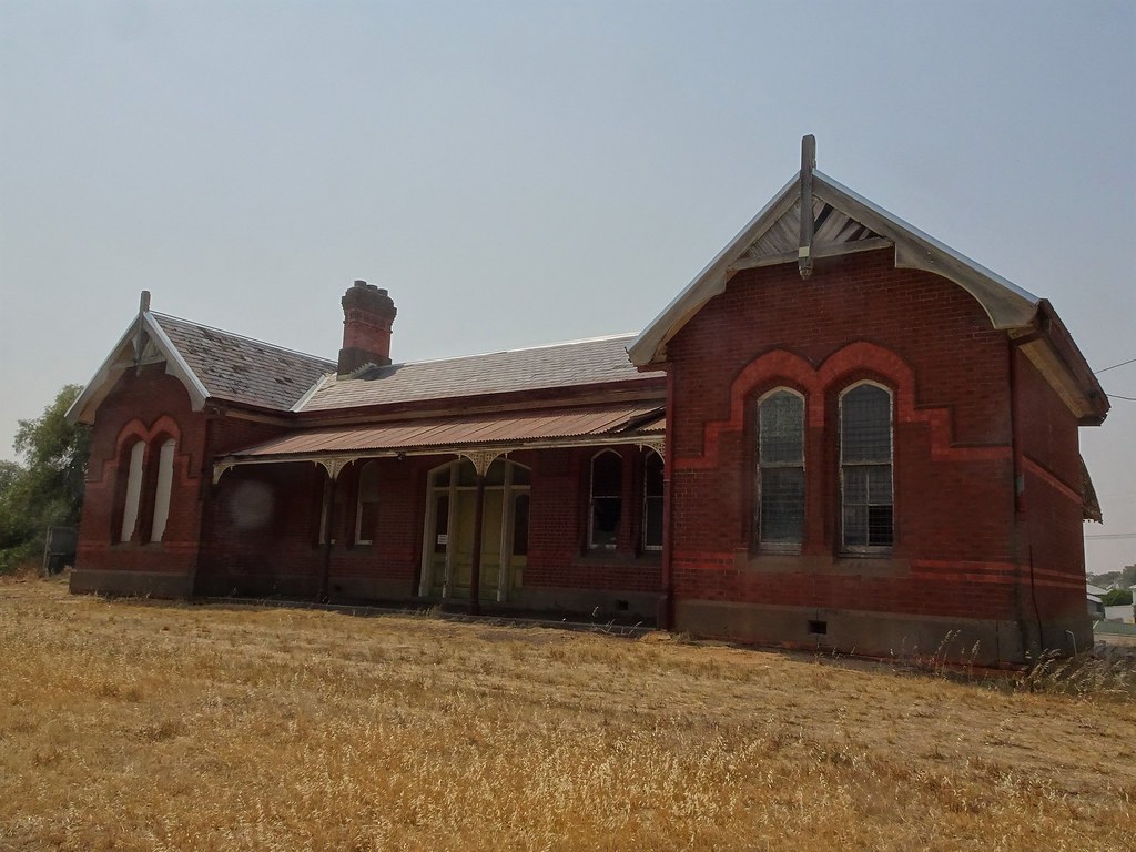 Rupanyup. Passenger street entry side of the 1886 built ra… Flickr