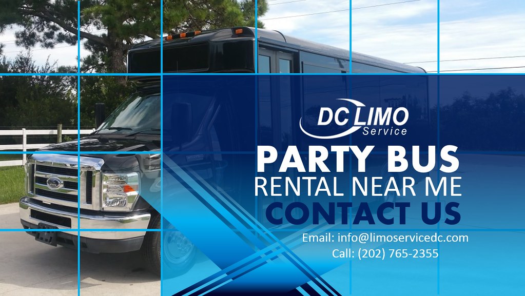 Party Bus Rental Near Me Limo Service DC Flickr