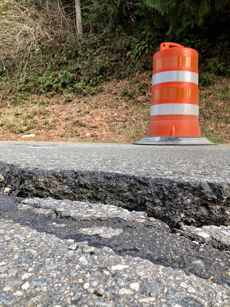 SR 203 embankment settlement near Carnation Flickr