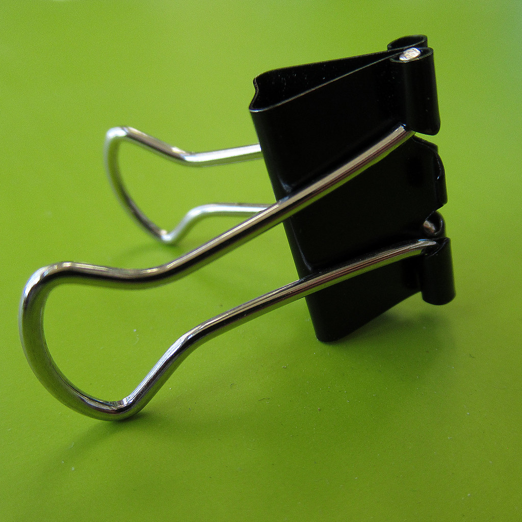 Binder Clip Alternate take on this week's Looking Close...… Flickr
