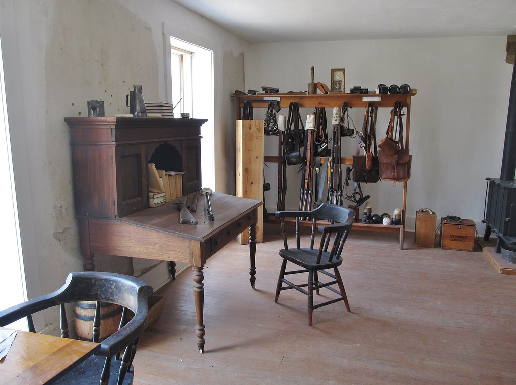 Fort Larned National Historic Site Exhibit in the Post Com… Flickr