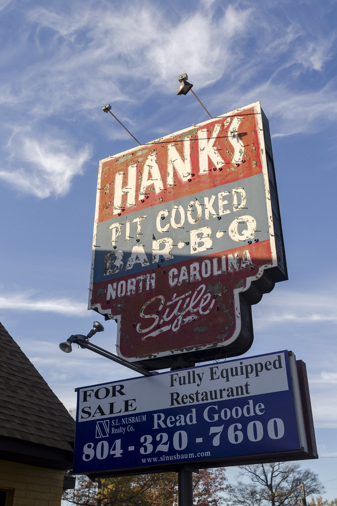 Hank's Pit Cooked BarBQ, Richmond, VA 4810 Jefferson Dav… Flickr