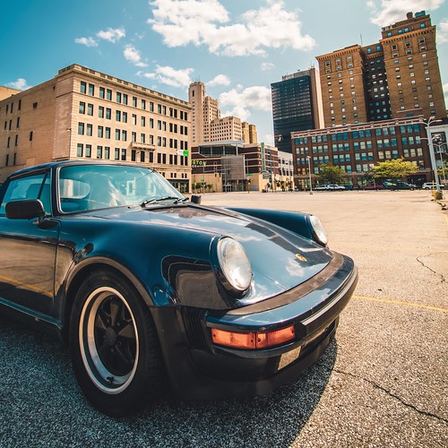 City Porsche Cruising the city in style. Mike Balonek Flickr