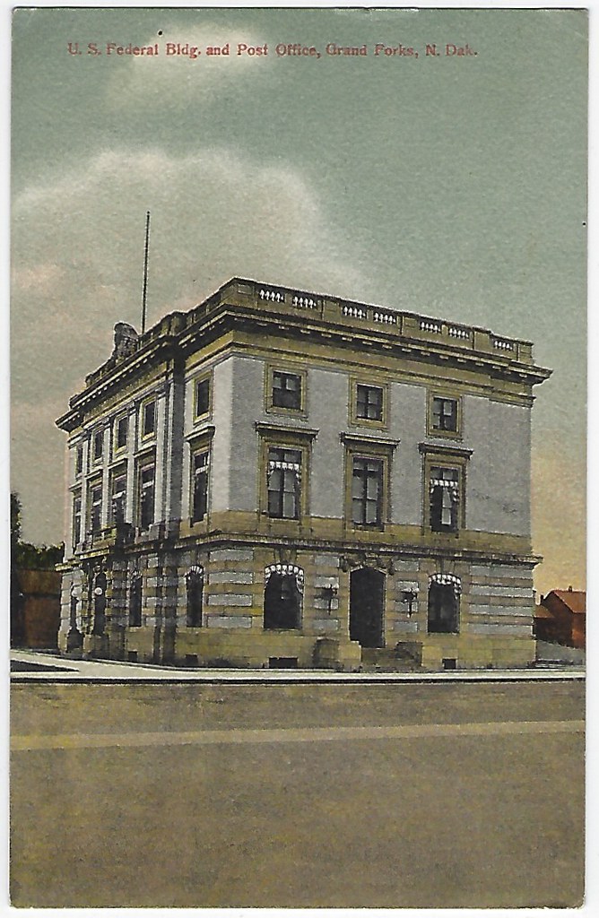 U.S. Federal Bldg. and Post Office. Grand Forks, N. Dak. Flickr