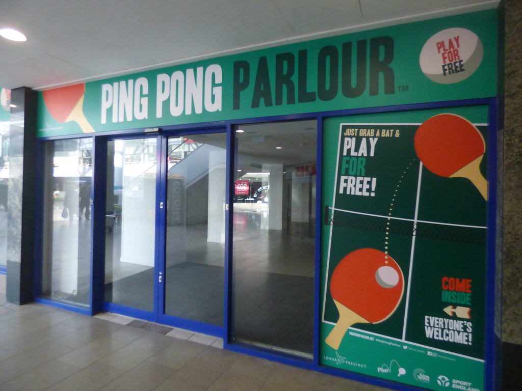 Ping Pong Parlour Lower Precinct Shopping Centre, Covent… Flickr
